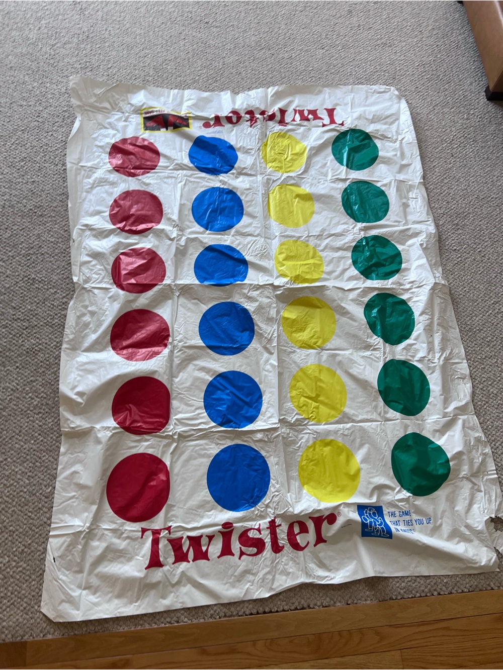 Twister Play Mat by Twister - Red, Blue, Yellow, Green